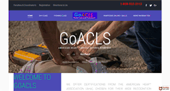 Desktop Screenshot of goacls.com